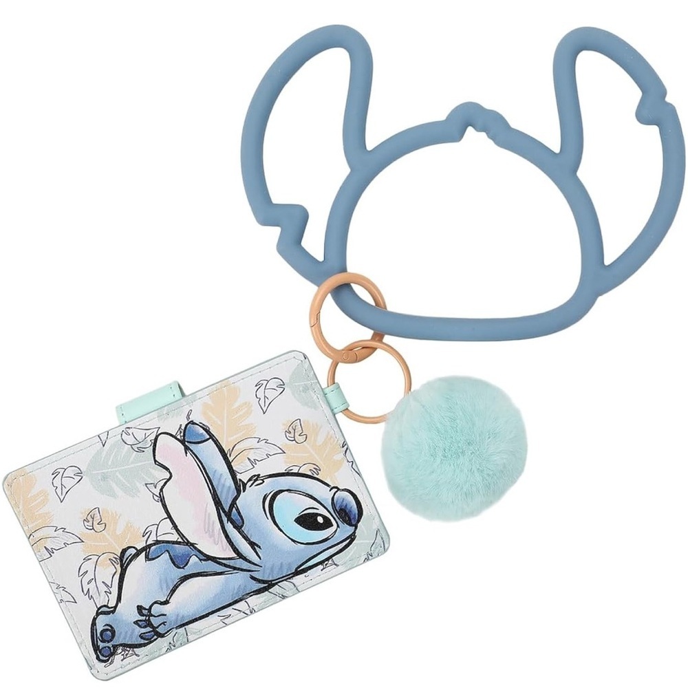 Disney's Stitch Wristlet Wallet With Snap Closure by BioWorld